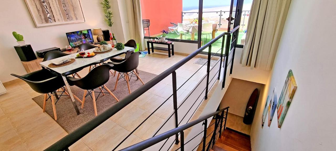 Ferienhaus Casa Caleta - Caleta Fuste - Meerblick - Pool - Glasfaserinternet Caleta De Fuste Ngoại thất bức ảnh